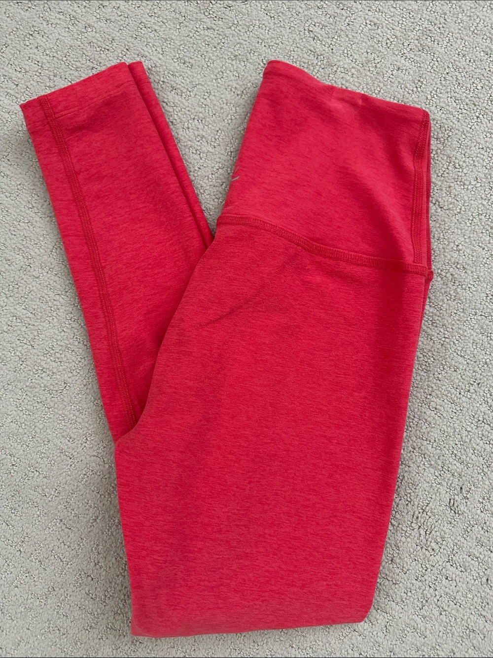 Beyond Yoga Red High-Waist Leggings